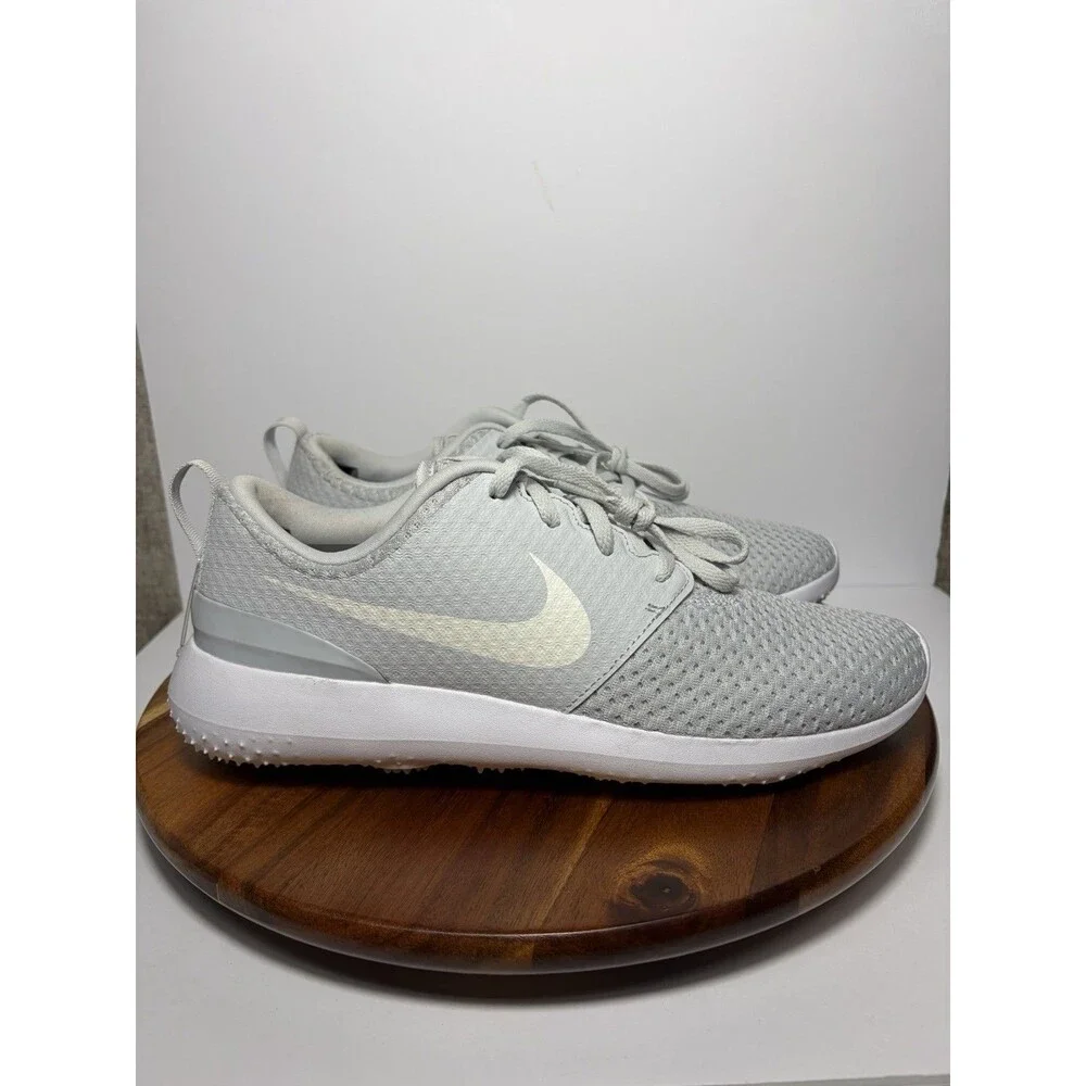 Nike Roshe G Womens Golf Shoes Size 9.5 Pure Platinum Grey Spikeless CD6066-002